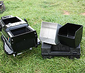 Rollover hopper cartridges (Please note aluminium hopper is a prototype and is NOT available as an option)